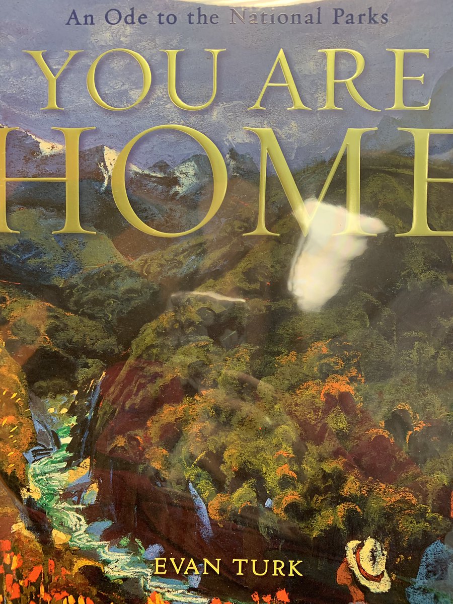 DrHenMurph's tweet photo. This is a really beautiful book honoring our National Parks. You and your students can share your experiences visiting NP or us it as text when encouraging descriptive writing. #dcselib #evanturk https://t.co/A8Fq9Q57Sw