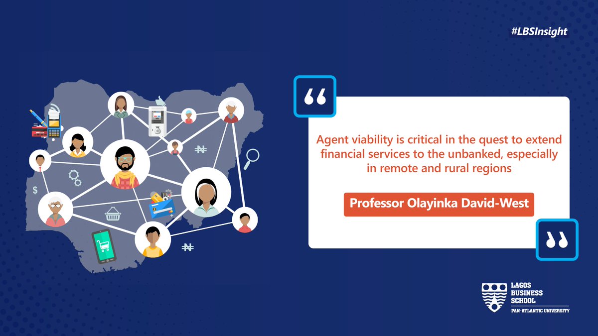 #LBSInsight
#Nigeria's 2020 financial inclusion goal requires an extensive agent network. However, viability at the scale we desire will be elusive without proper interventions.

Read the full story here: bit.ly/agentviability