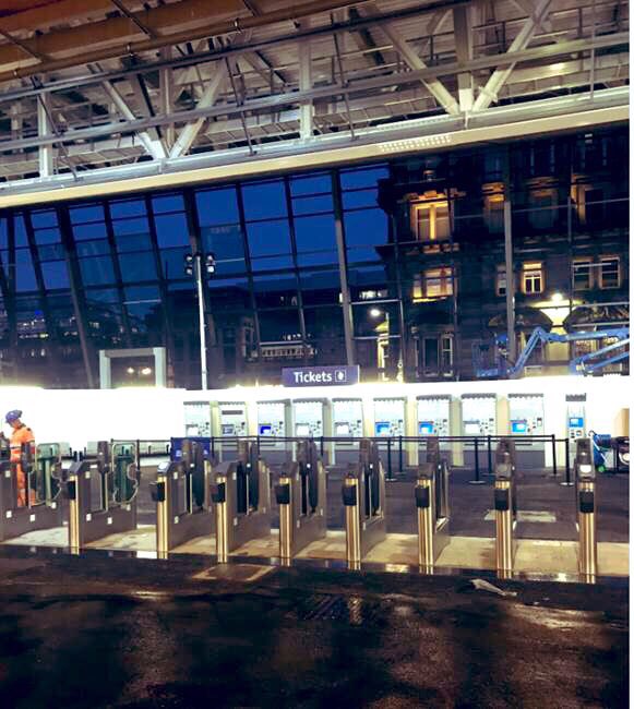 Following the recent completion of extensions to platforms 2 &amp; 3, we will now undertake the same activity at platforms 4 &amp; 5.
 
Extending platforms by 26m enables longer trains of up to eight carriages to use station – providing more seats for passengers. #GQS