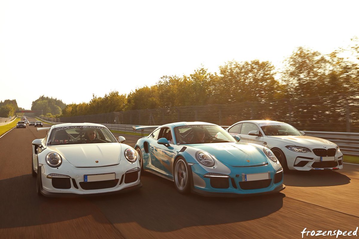 Frozenspeed's tweet photo. Best piece of straight road in the world?
Lovely morning light at Nurburgring yesterday. #RSRNurburg #WilecoEvents https://t.co/dhHuyVC7jG