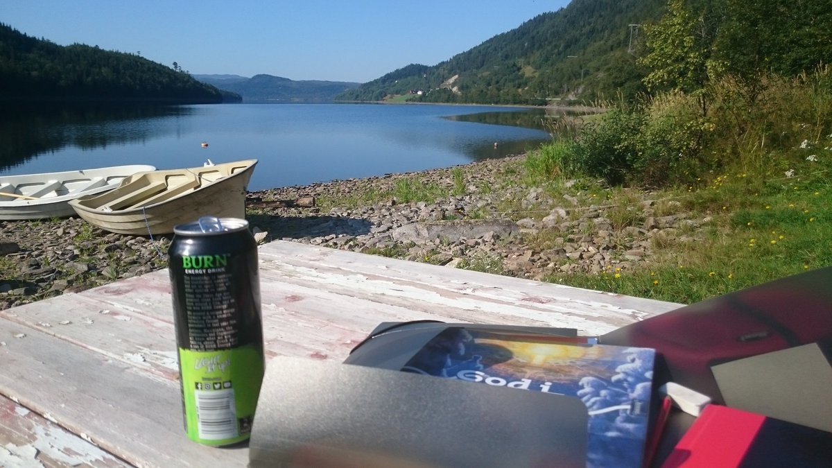 TwitchXk90's tweet photo. I was feeling abit meh today on my day off so I drove to the lake and did some studying there. Loke seemed to like it too.
#Norway #Learningnorsk https://t.co/uQoWFJwKZj