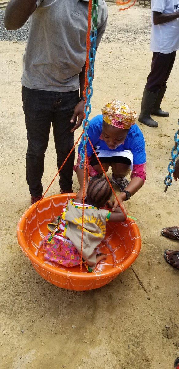 philiberia's tweet photo. In #Liberia, 32 percent of children under the age of 5 yrs suffer from chronic #malnutrition (stunting or low heigh for age) to help in preventing this @philiberia conducts monthly growth monitoring of kids enrolled into its community based early childhood center. @OSIWA1 https://t.co/zQlTy74B6L