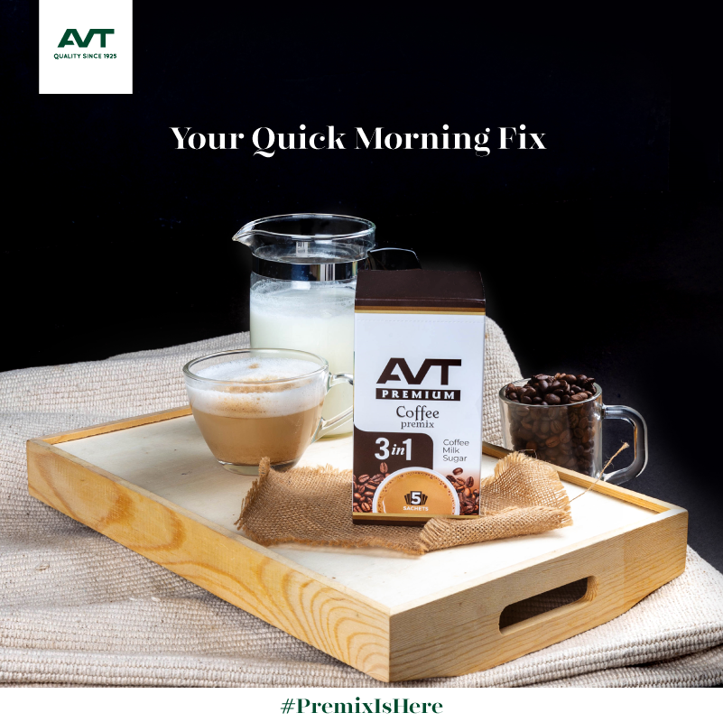 cumibuonieo's tweet photo. A premix is something that does not require
you to prepare coffee from scratch which is now possible thanks to AVT!
#AVTBeverages #AVTGroup #AVTTea #AVTPremix https://t.co/hA8JAP1TTr