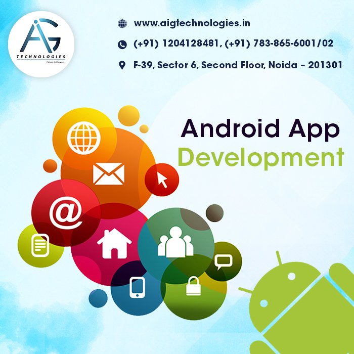 AIGTechnologies's tweet photo. Excellent solution of mobile app development to various business. Aig Technologies Provides affordable packages for all types of Android App development services. #AndroidApp #AppsIndia #MobileAppDevelopment #AppDevelopment #AndroidAppDevelopment  Visit: https://t.co/xYcKI3Zyii https://t.co/pseexfSKCq