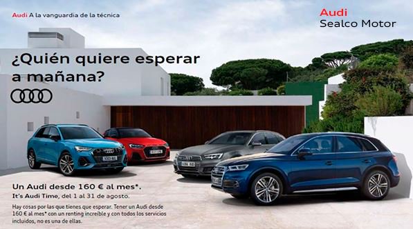 AUDI_Sealco_Mot's tweet photo. En Sealco Motor consigue ya tu Audi con un Renting increíble y todos los servicios incluidos.
El momento es ahora. https://t.co/a2uOlvWfDa
#Audi #A1 #A4 #Q3 #Q5 #SUV #madrid #sealcomotor #itsauditime #renting #dreamcar #carsofinstagram #car #cargram #Audigram #carlife https://t.co/GWkNex71JS