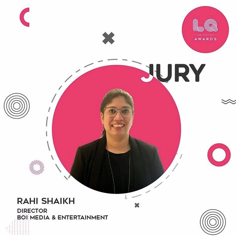 boiexp's tweet photo. A very proud moment for us to introduce our director Rahi Shaikh as one of the esteemed Jury members for the #LIVEquotient awards 2019! https://t.co/jLUaJXdYb6