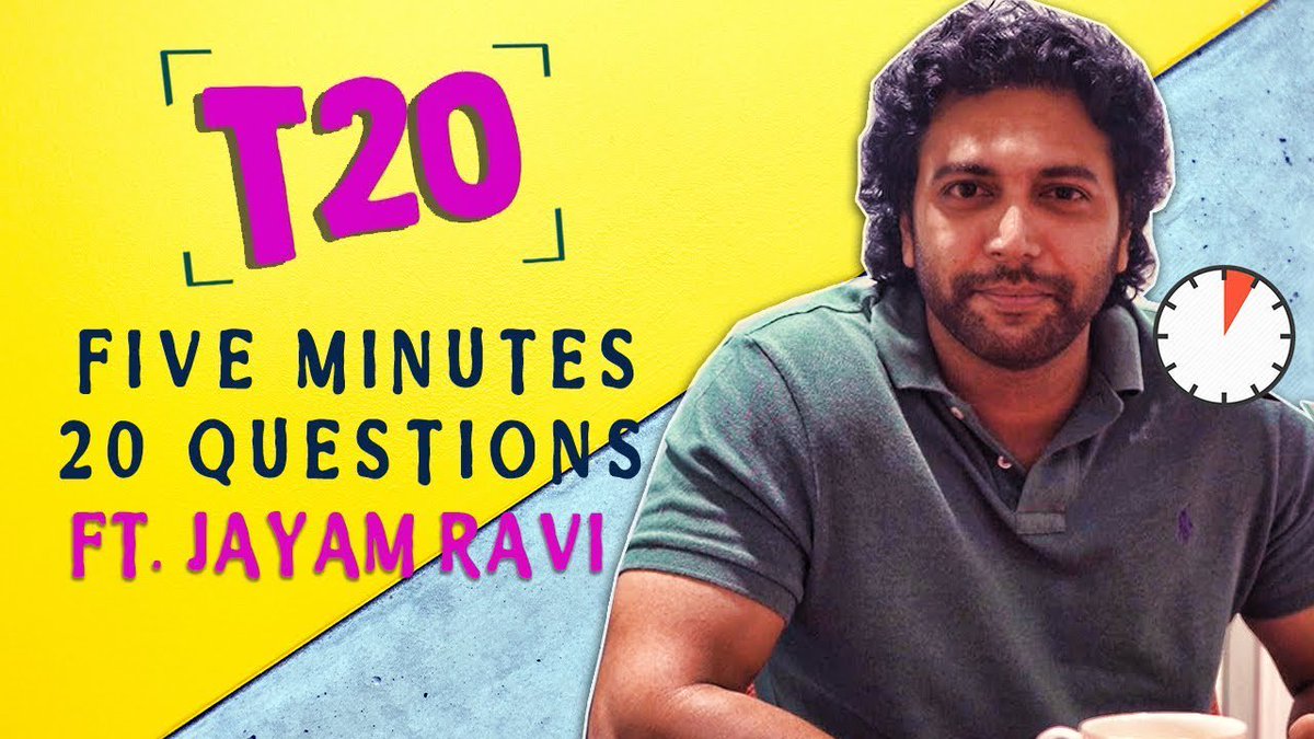 SuryanFM's tweet photo. . @actor_jayamravi taking up T20 challenge. Check his latest interview here
https://t.co/hjmIwBDlGX
#comali #ComaliMassiveHit #Comaliblockbuster https://t.co/4pM4IgJmbT