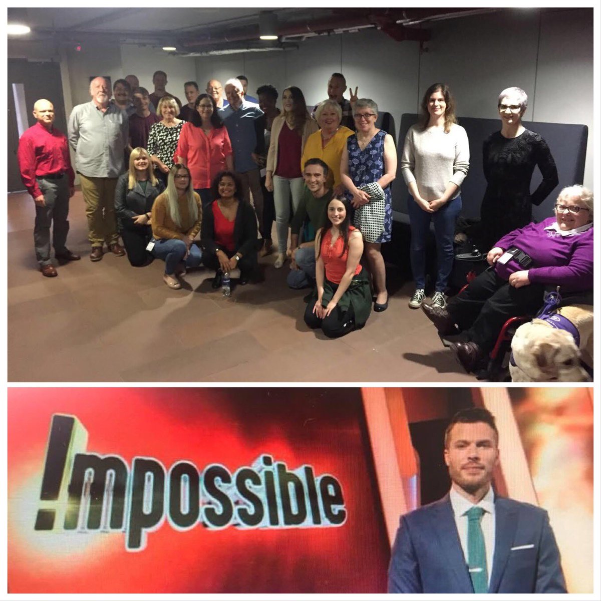 littleduckquack's tweet photo. My @ImpossibleBBC episodes with the fabulous @rickedwards1 are being repeated this week .... catch me at 1:45pm on BBC One every day until Friday! #IMPOSSIBLE #impossiblebbc https://t.co/oz1MXUJ4TJ