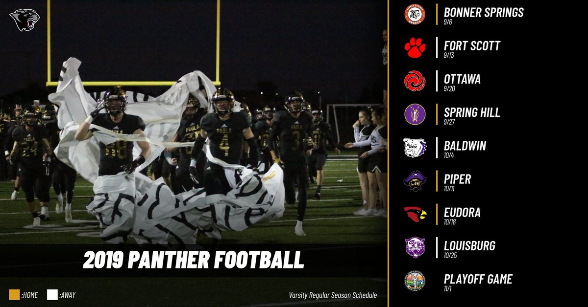 2019 Football Schedule