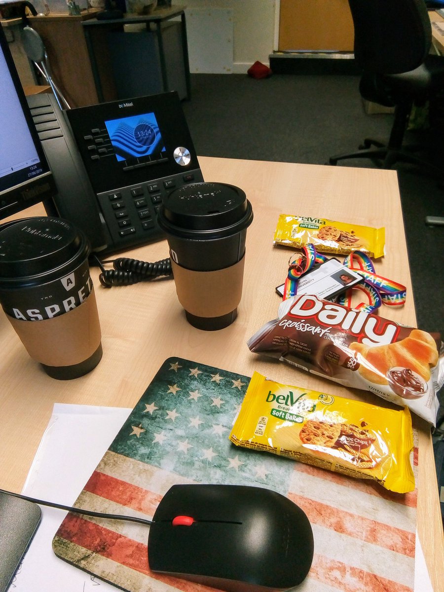 DrSarahTrott's tweet photo. Yes... It really has been THAT kind of morning! #LectureWriting #LargeCoffee #Munchies https://t.co/U8yiy0UcRB