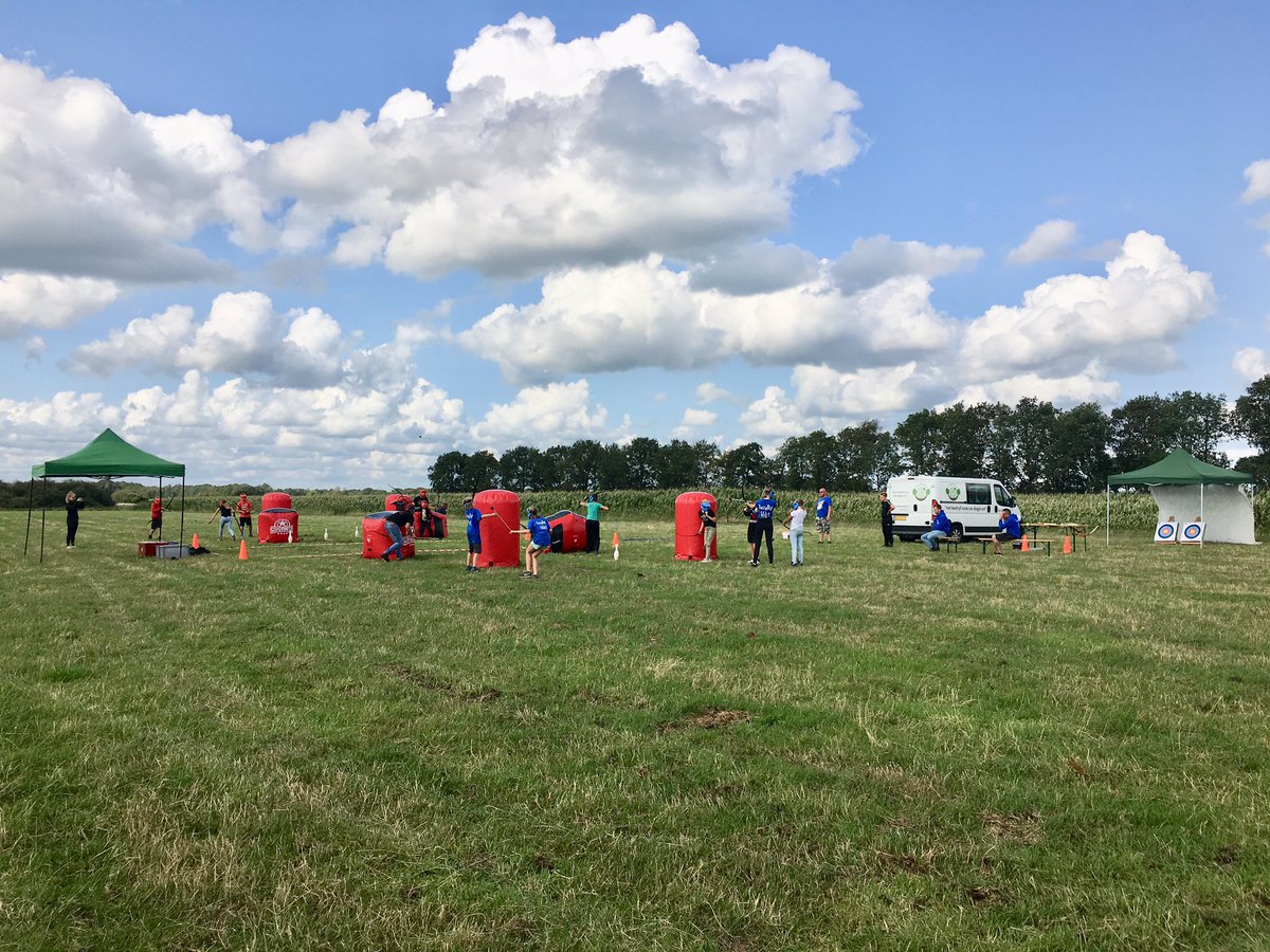 OutdoorPointNL's tweet photo. Super leuke middag mogen organiseren voor #SpeellandNoordwolde #ArcheryTag en #Handboogschieten https://t.co/L54xhbCPVl