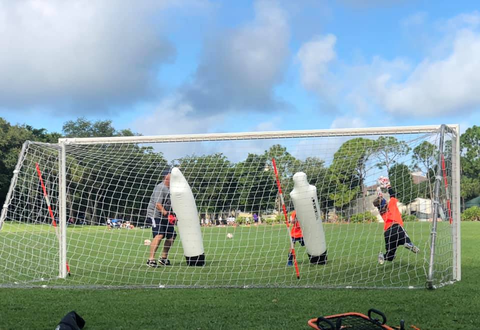 J4KSWFLA's tweet photo. We love see these kind of posts, thanks Tatjana for the kind words!!! 

"Tristan at his happy place Just4Keepers SWFLA! He can’t get enough of goalie training and LOVES his coaches!! Thank you Dwane, Bailey, and Rob for all you do!" https://t.co/TkaqmPCDhh