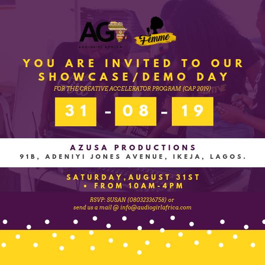 AudioGirlAfrica's tweet photo. #cap2019live https://t.co/Jmy17ivMyq