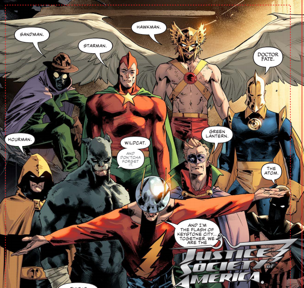 Scott Snyder en Twitter: "coming up in JUSTICE LEAGUE... The JUSTICE SOCIETY of AMERICA returns. Justice Doomwar starts tomorrow w/30 - don't miss it. This is the big story.… https://t.co/V0vYejUw7Q"
