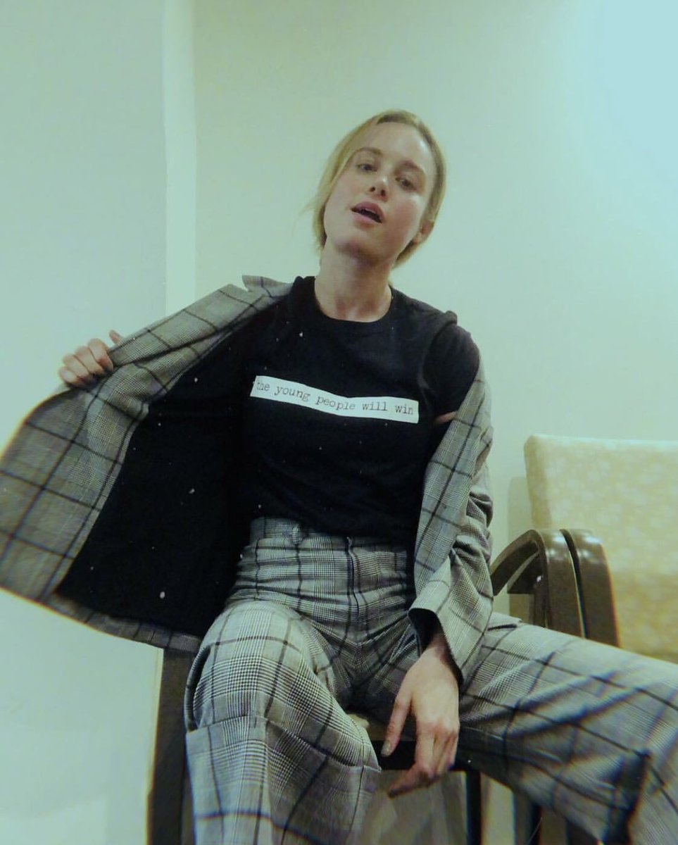 CAPTAlNPUGH's tweet photo. girls don't want a boyfriend, girls want brie larson https://t.co/sAxnxgPwb0