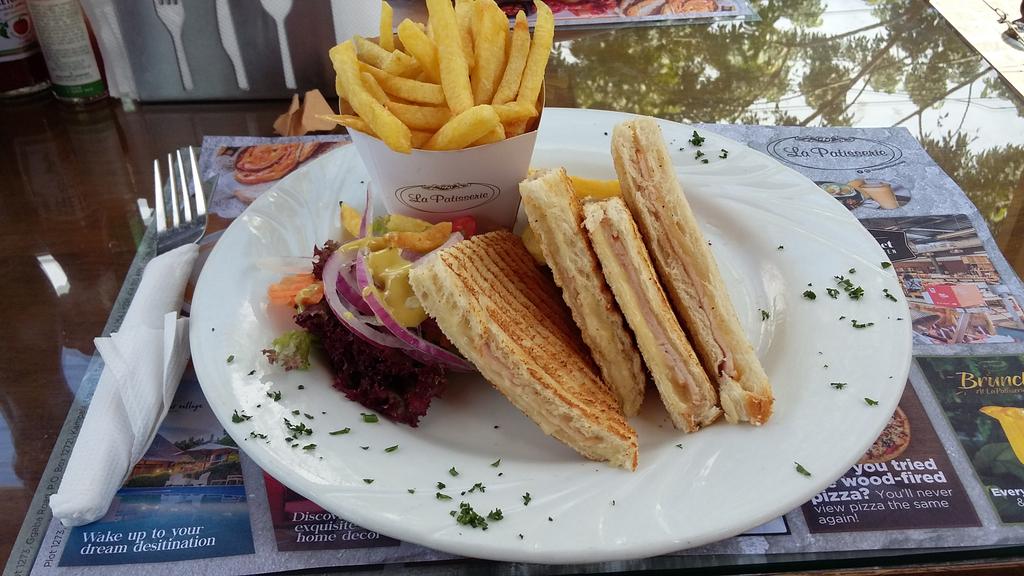 Josepha Jabo On Twitter Croque Monsieur With Chips Side Salad