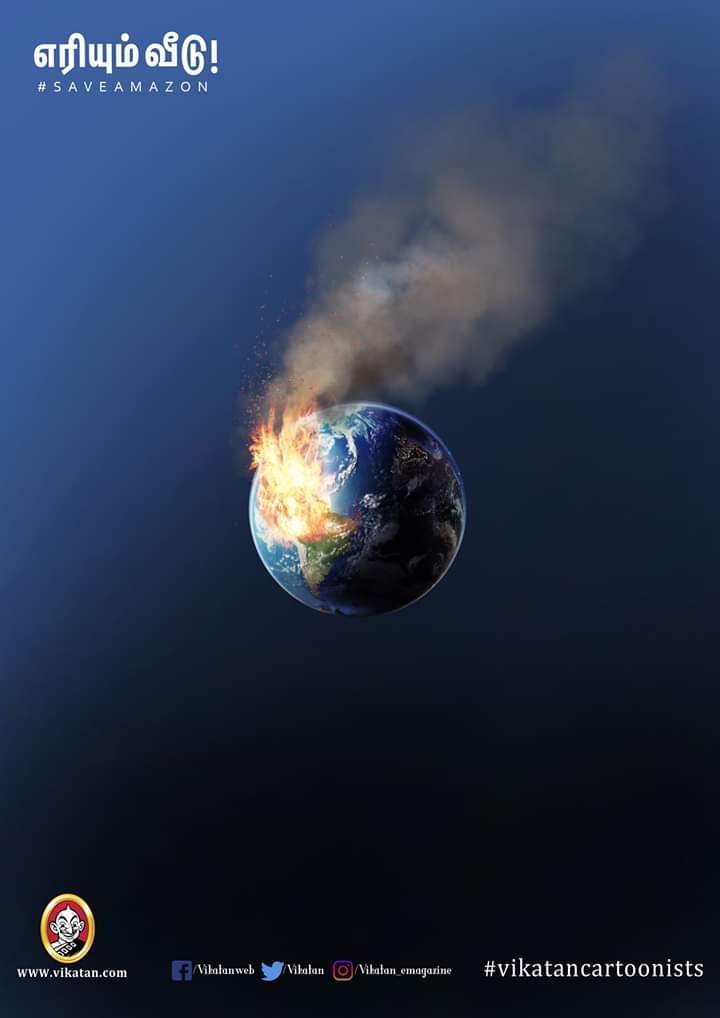 Nanthivarman_'s tweet image. Cartoon Speaks 😪

#SaveAmazon #SaveAmazonRainforest #SaveTheEarth #saveAmazonia #Brazil