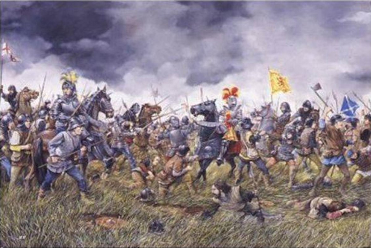 Kett’s rebels meet Warwick’s army for a final battle at Dussindale outside the city. Faced with a better equipped and trained force, around 3,000 rebels are killed and the rest run for their lives.  #OTD  #NorwichHistory  #KettsRebellion