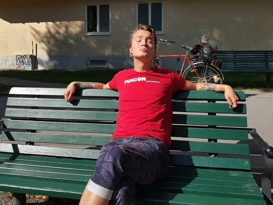 Zervel's tweet photo. Summer came back for seconds on this #BOI! Guard your post and praise the sun in true #PDXCON2018 staff fashion! To get this shirt I want you to either through images, video or text tell me how you've best enjoyed your summer! #Thirstin4aShirtin #SportyZeke https://t.co/sMsbnRqPHN
