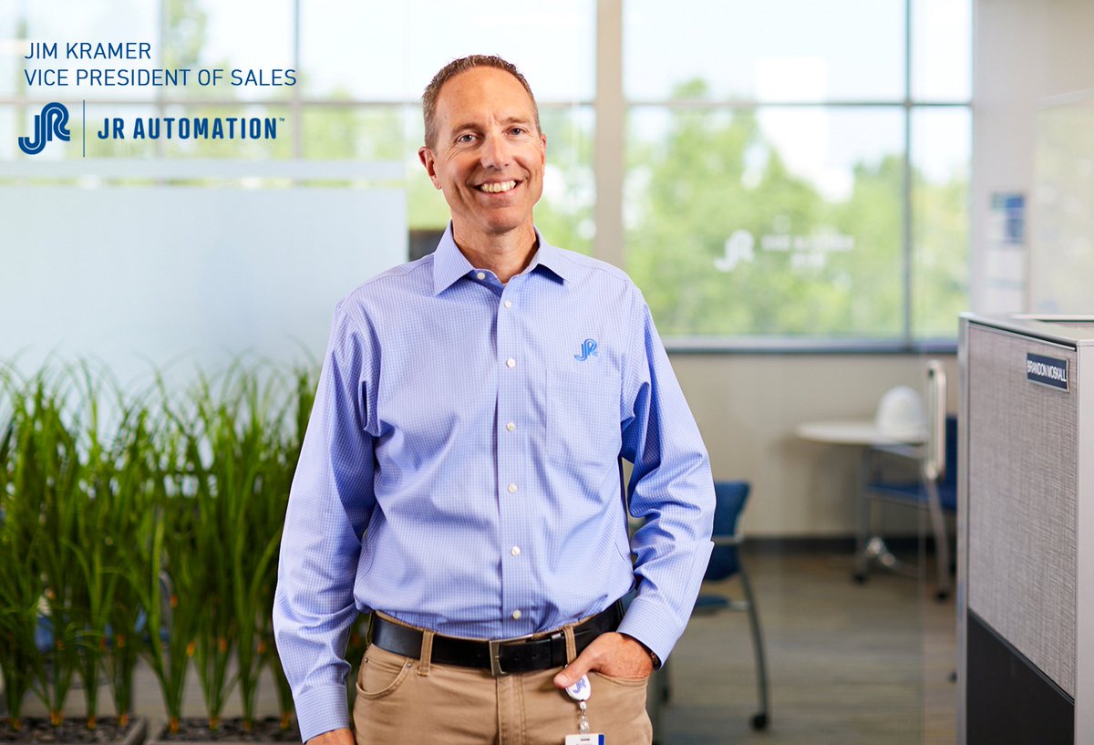 JRAutomation's tweet image. "Our global sales force is dedicated to making sure that the customer comes first and that we remain as their advocates every step of the way, from initial concept through installation and beyond." -Jim Kramer, Vice President of Sales #TogetherWeCan #ThinkSolveCreate