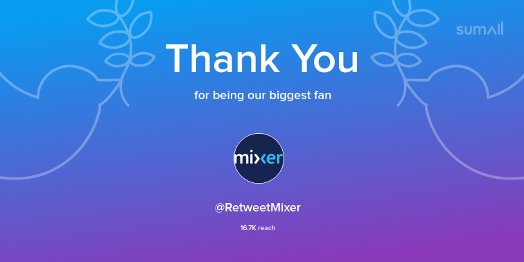 IDabNationI's tweet photo. Our biggest fans this week: RetweetMixer. Thank you! via https://t.co/XoDj8fmjQV https://t.co/IglIyxJBRx