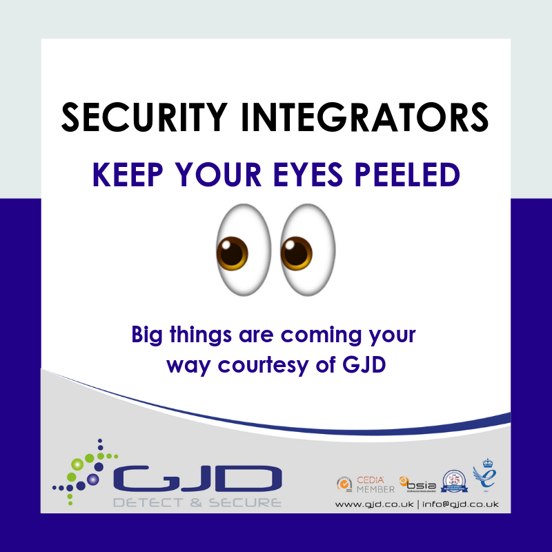GJDManufacture's tweet photo. Calling all security integrators based in the UK! Keep your eyes peeled on GJD’s social media activity in the next few weeks! #integrators #installers #externaldetection #security #lighting https://t.co/cfDOVTkYTm
