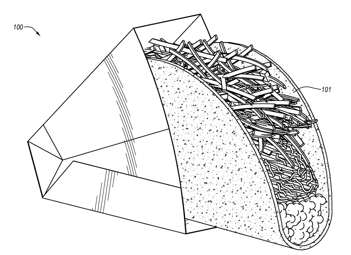 BluebotStudios's tweet photo. Happy #TacoTuesday! Have you ever been in need of a Taco Holder to save your shirt from messy taco sauce?

Credit: Google Patents https://t.co/Zys7t1M4qI