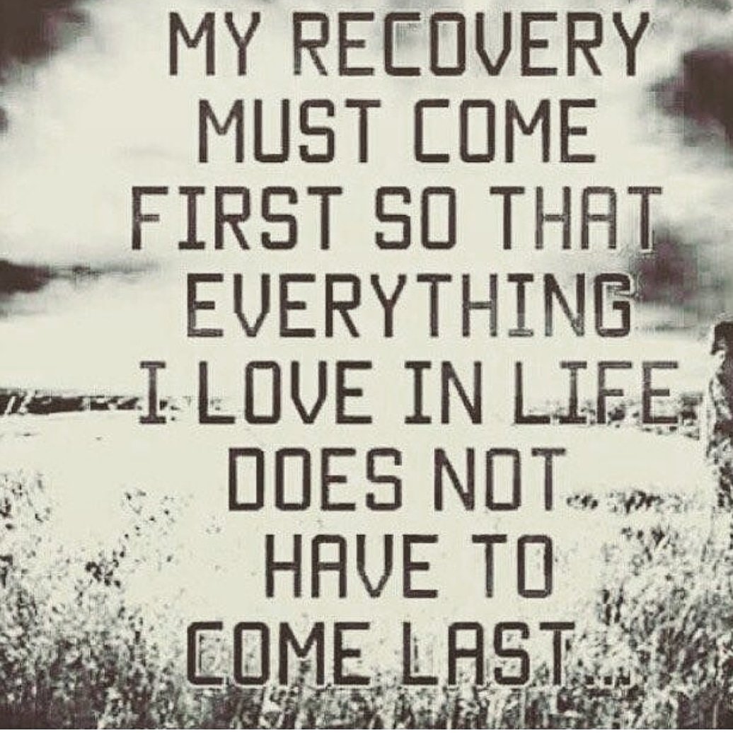 Ladders2Leaders's tweet photo. Put your recovery first and everything else will fall into place #recoveryworks #recoveryrocks #soberlife https://t.co/oTbCOlVY4g