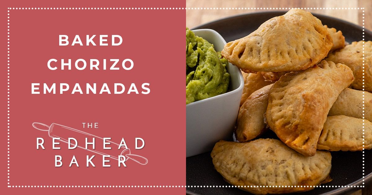 TheRedheadBaker's tweet photo. Chorizo #empanadas are a spicy, delicious Latin-American-inspired #appetizer. Easy to make in advance, they are perfect for parties! #ProgressiveEats #recipe at https://t.co/biCOTzdadp https://t.co/bcVfW9fdVK