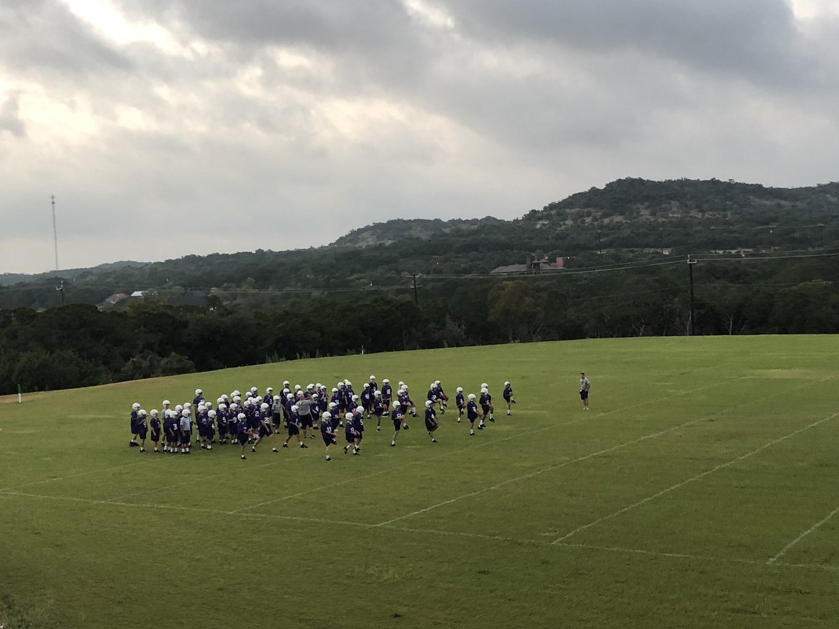 Day one of 7th grade practice in the books! #Viperfootball #Itsagreatdaytobeaviper @COMALISD_AD