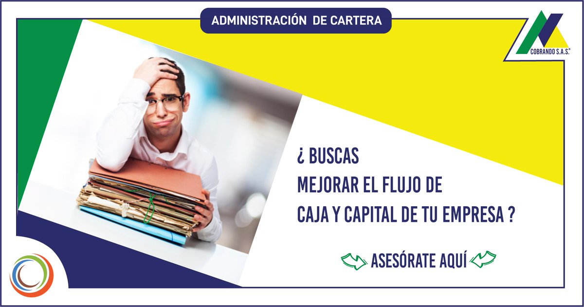 PBackoffice's tweet photo. Administración de cartera te permite dedicarte a tu negocio. Realizamos los procesos de administración de cartera: consolidamos y aplicamos pagos, realizamos la facturación, reportamos estados de cartera y centrales de riesgo, gestionamos paz y salvos y certificaciones. https://t.co/selR0xkBJf
