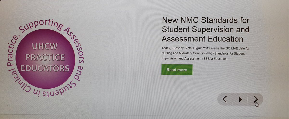 Well done to almost 1k N&amp;M who have completed the mentor to assessor transition workshop ready for today's GO LIVE date for NMC SSSA #supportinglearnersinpractice <a href="/Heather_Price09/">Heather Price RN,BSc,MSc,PGchepp</a> <a href="/SamanthaGough10/">Samantha Gough</a> @vickyADN @ninamorganUHCW <a href="/BrigstockTracey/">Tracey Brigstock</a>