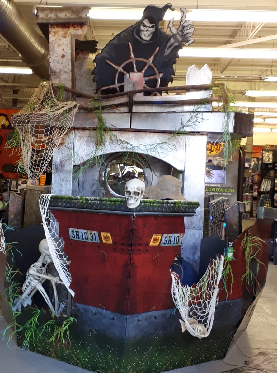 SpiritStKitts's tweet photo. Who is brave enough to come abroad our ship and see what horrors lurk in the murky waters below?

#spirithalloween #Halloween https://t.co/UXGzCSG5I2