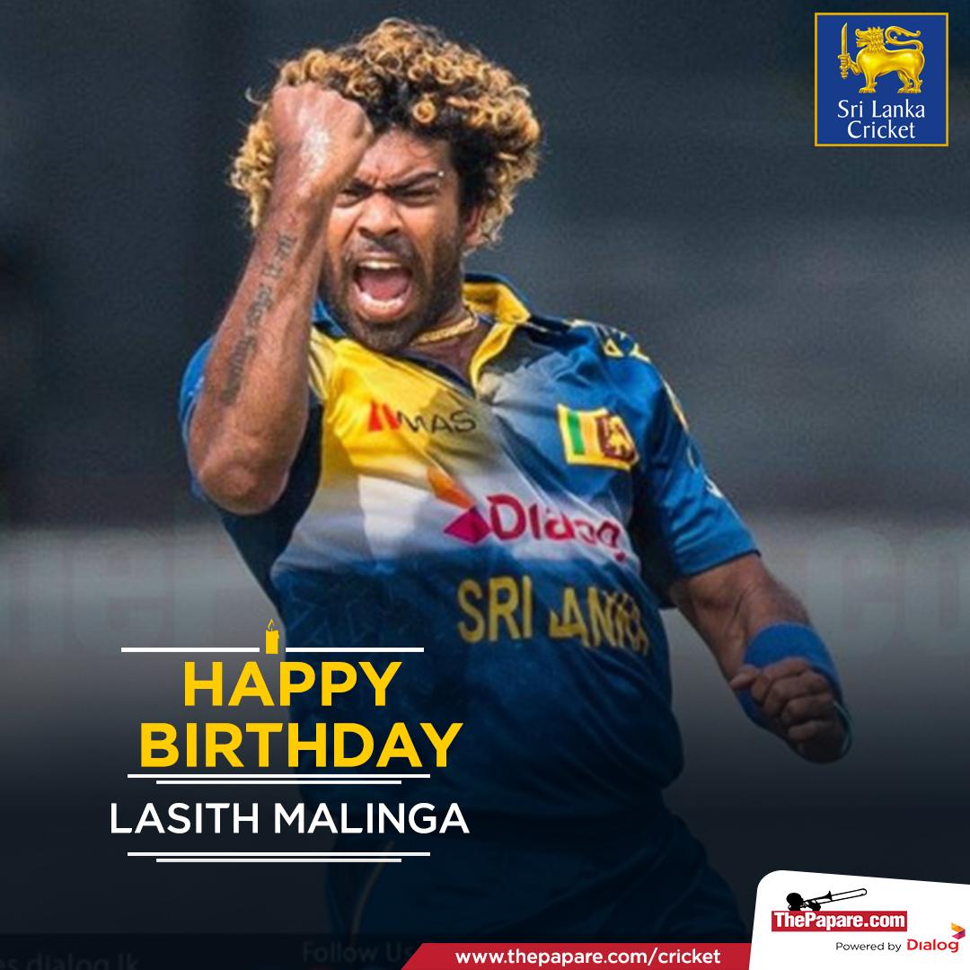 Sri Lanka T20I skipper turns 36 today. Happy Birthday, Mali!  