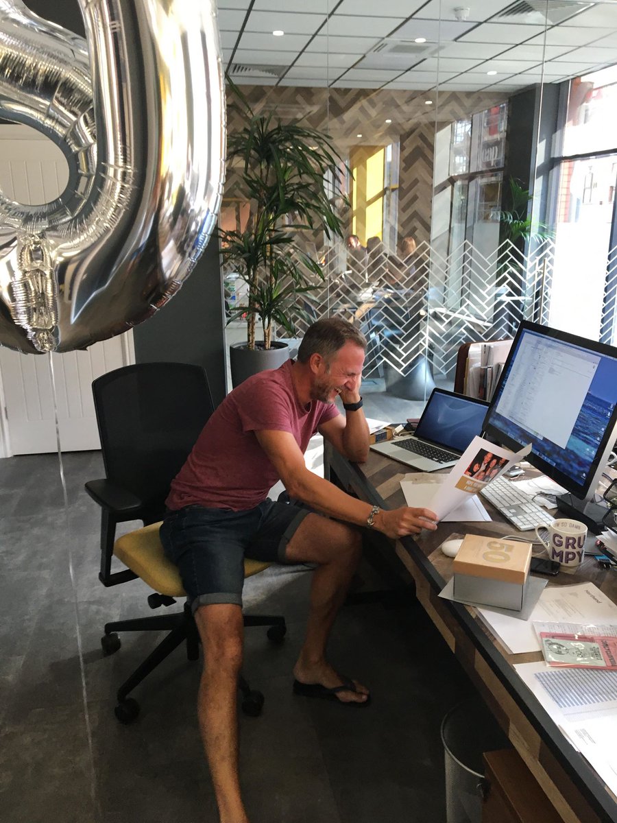 LeapDesign1's tweet photo. The big 50 for Mr Mellor! 🎊🎂 https://t.co/iE8S7SdcUz