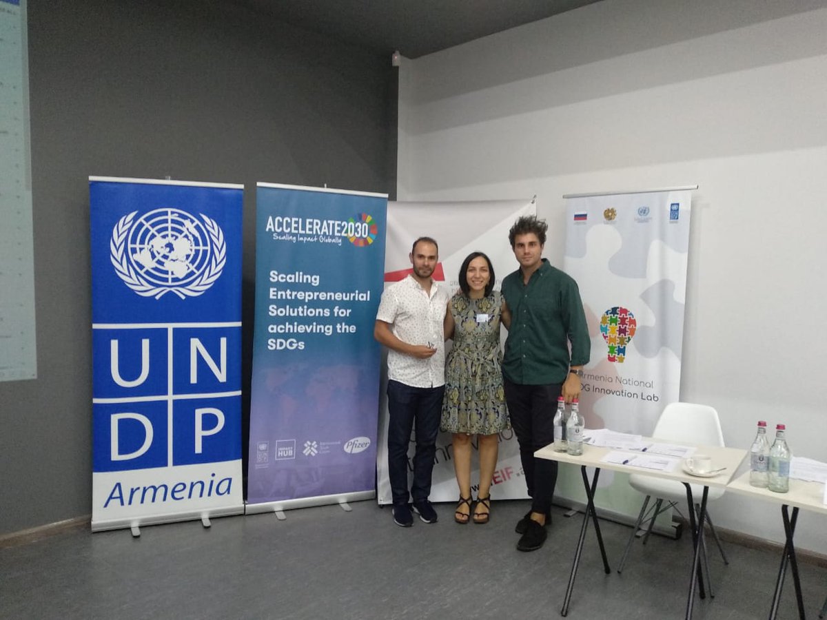 ImpactHubEVN's tweet photo. Only an hour left till the Accelerate 2030 Pitching! It's been an eventful day so far at ISCT. We are all working to make an impact in achieving the UN’s Sustainable Development Goals.
#Accelerate2030
#ACC5 #women4tech #agenda2030 https://t.co/fEGJ0ERK7a