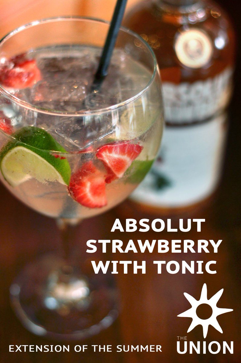 unionpaddington's tweet photo. truly tropical weather deserves true summer taste: Absolut Strawberry @unionpaddington @PaddingtonCen #summer #paddington #iloveit https://t.co/BRj6acrctj