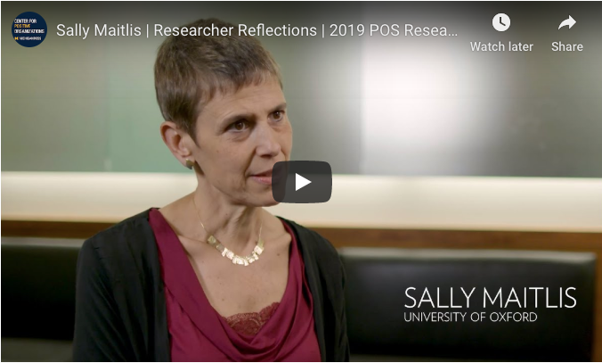 PositiveOrg's tweet photo. “I’ve been studying people’s struggles at work … [and] learning about people’s extraordinary resourcefulness in coping [and] coming out of it feeling stronger,” says @OxfordSBS's Sally Maitlis: https://t.co/Z3OJarKcZ8 #ResearcherReflections #PositiveOrganizationalScholarship https://t.co/BW0gLtwKyn