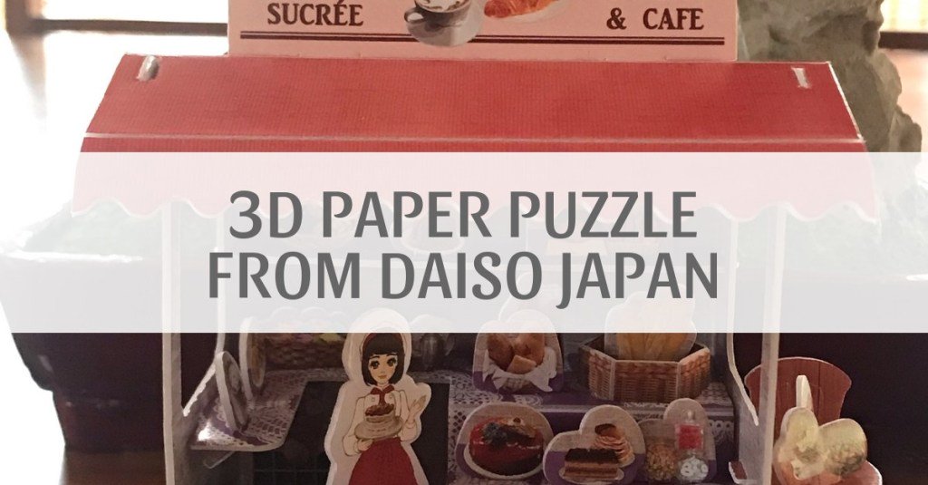 kgbwander's tweet photo. 3D Paper Puzzles from Daiso (And Where to Buy Them Online) https://t.co/nEFu4hkOnb https://t.co/SmuvvKAWqj