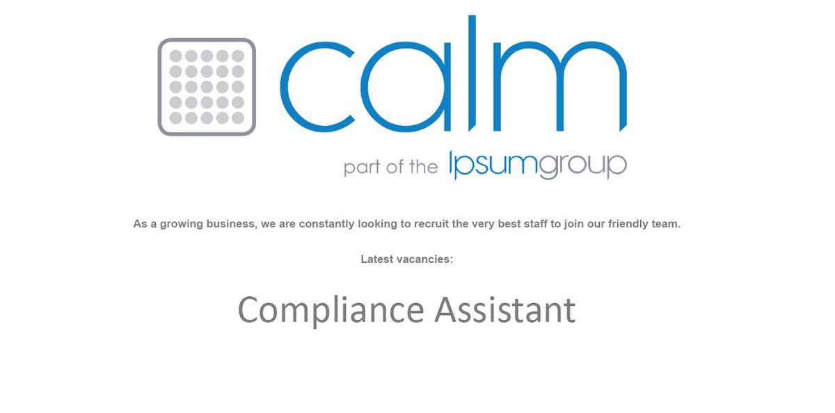 CALM Solutions tweet media