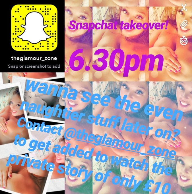 it's only &pound;10 today to sign up to @theglamour_zone private snapchat story.. multiple models doing takeovers<a class="tags" target="_blank" title="On Twitter" href="/?out=eyJ0eXAiOiJKV1QiLCJhbGciOiJIUzUxMiJ9.eyJpYXQiOjE3MjE2Njg3OTYsImlzcyI6InR3cG9ybnN0YXJzLmNvbSIsIm5iZiI6MTcyMTY2ODc5NiwiZXhwIjoxNzUzMjA0Nzk2LCJyZWRpcmVjdF91cmwiOiJodHRwczovL3R3aXR0ZXIuY29tL3RoZWdsYW1vdXJfem9uZSJ9.To9UvXJHgBFObYIOu-YuLIYyKX4H_DCYLOrQfeIZWDBZvLiVO7O6mm74_blTSDEKDmpZu1pf17zRzYuiewpzYA">@theglamour_zone</a><a href="/tag/pricedrop"class="tags"><span>#pricedrop</span></a>
