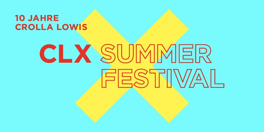 Zehn Jahre Crolla Lowis – das sind zehn gute Gründe unser Jubiläum mit einem kleinen Festival zu feiern! Heute gibt es schon mal eine Vorschau des Brandings.