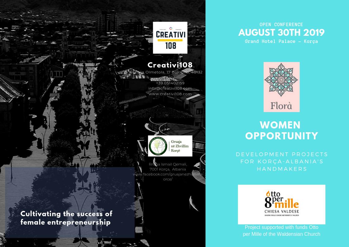 Creativi108's tweet photo. Conference Florà project in Albania. #ChiesaValdese #Handmakers #Korcé #women #Entrepreneur https://t.co/mvDrmVPJId
