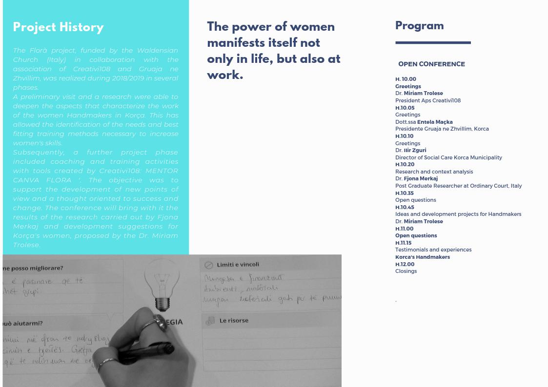 Creativi108's tweet photo. Conference Florà project in Albania. #ChiesaValdese #Handmakers #Korcé #women #Entrepreneur https://t.co/mvDrmVPJId