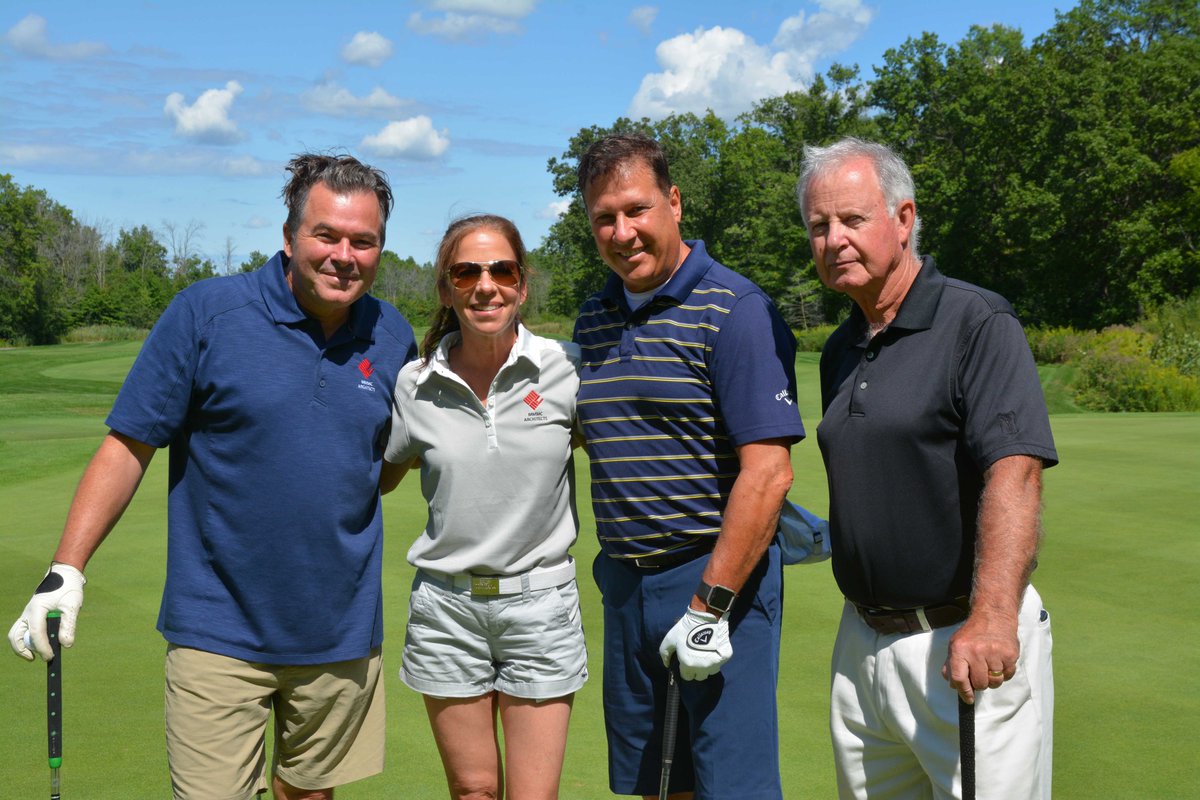 mmmcarchitects's tweet photo. MMMC was pleased to support the @NiagaraRegion Chair's Charity Golf Tournament. Over $80K raised in support of @efnniagara and @HotelDieuShaver. Great to have Councillor Pat Chiocchio join our foursome for a fun day on the links! https://t.co/DMmETXwGr1