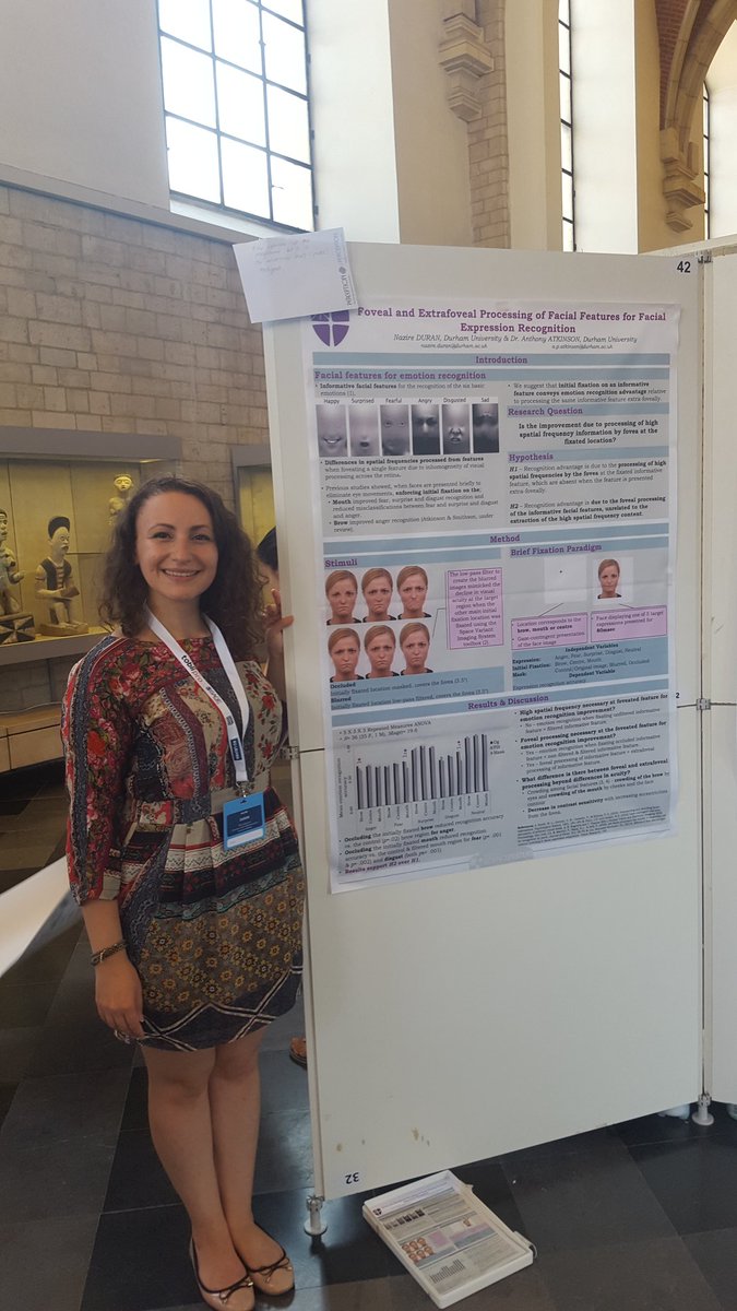 Presented my final PhD study @ecvp2019 today! Thanks to everyone who talked to me about my research, I quite like doing that :P