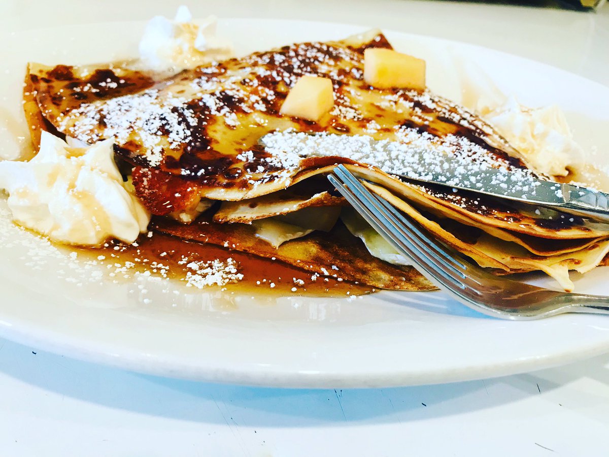 LaCrepeBakery's tweet photo. Brie and Pear 🍐 Crepe - is heaven!! Only @lacrepebakerycafe ❤️❤️😋😋😋🍐🍐🍐#berea #clecoffee #cleveland #clefoodies #cleaneating #bereabreakfastclub #bereafood #bereacollege #strongsville #middleburghheights #clecrepes #bereacoffeeandtea https://t.co/xkiWYrq8bh