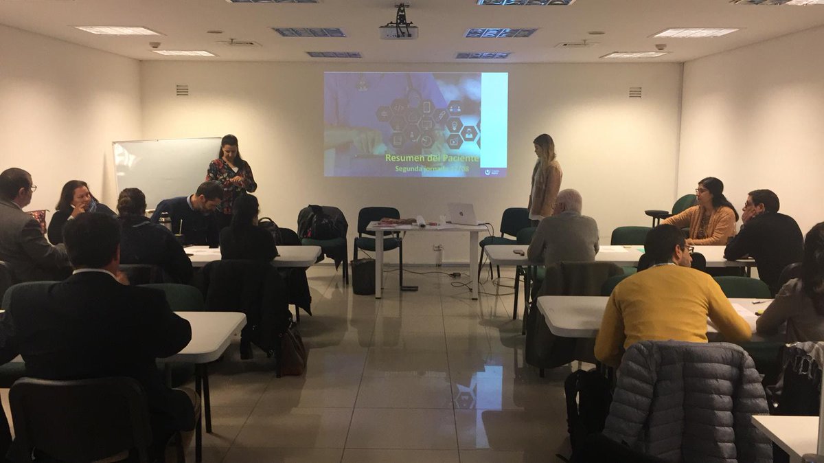 programaSaludUY's tweet photo. Esta mañana tuvimos un encuentro del Grupo Operativo sobre el proyecto Resumen del Paciente, con referentes de informática médica del ecosistema de salud. #HCEN https://t.co/jEjiOOwlab