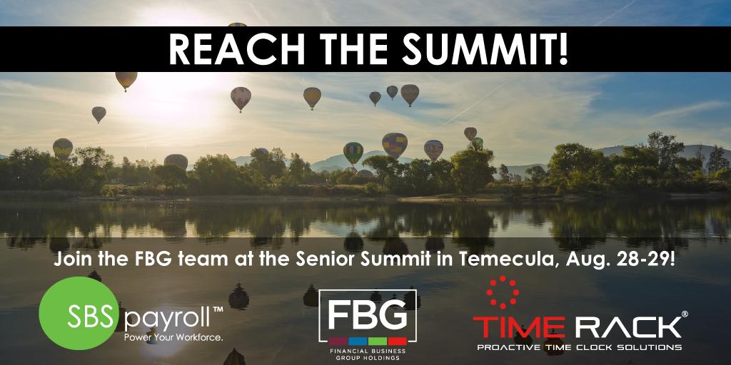 timerack's tweet photo. We will be exhibiting at the 6th Annual Senior Summit tomorrow at Pechanga Resort Casino as part of @FBGHoldings family. Come visit our table or schedule an appointment for a chat. π€ π―οΈ #SeniorSummit #payroll #timeandattendance https://t.co/gqykqR2Aqk https://t.co/FABH2D3MuC