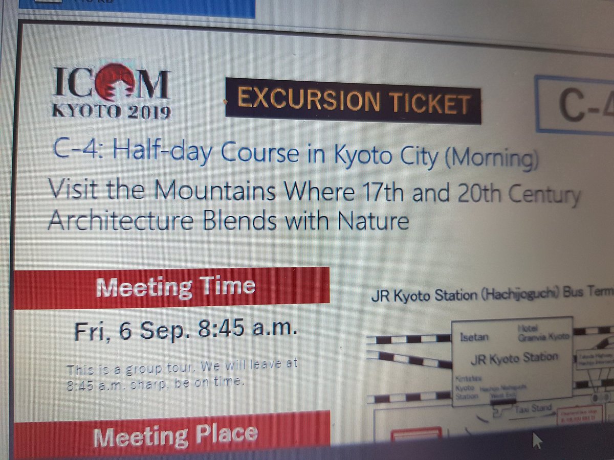 Beket_Aten's tweet photo. Delighted to be accepted on my first choice for my @IcomOfficiel Conference Excursion! Somehow my PhD interest in architecture &amp; natural landscape follows me everywhere... #ICOMKyoto2019 #offtoJapan https://t.co/aKqWBjQzB7
